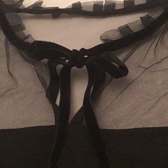 NWT Kitten D’Amour La Donna Italiana Jersey Flutter Sleeve Top - Picture 5 of 12